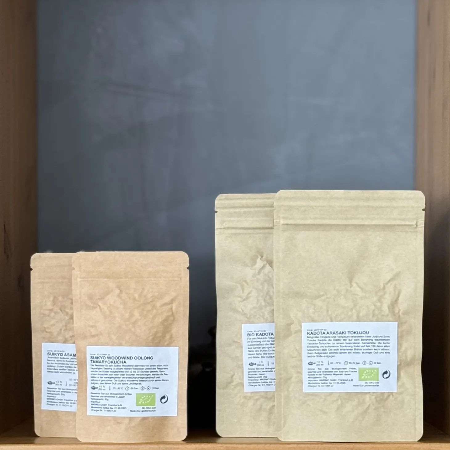 Bio Japantee Probierset Suikyo & Kadota (4 Sorten)