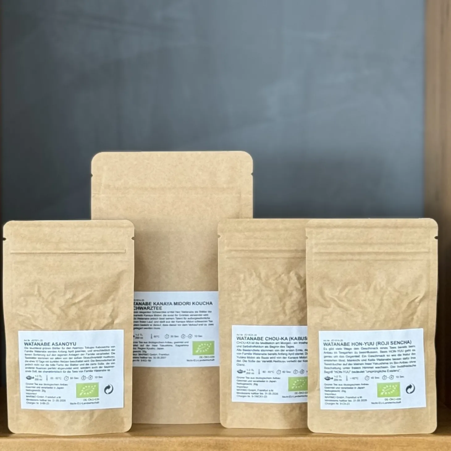 Bio Japantee Probierset Watanabe (4 Sorten)