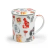 Kira Kräuterteetasse Porzellan 3tlg
