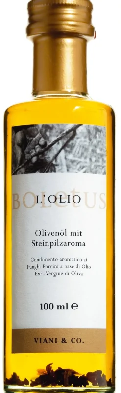 Olio d'oliva ai funghi porcini - Olivenöl mit Steinpilzaroma