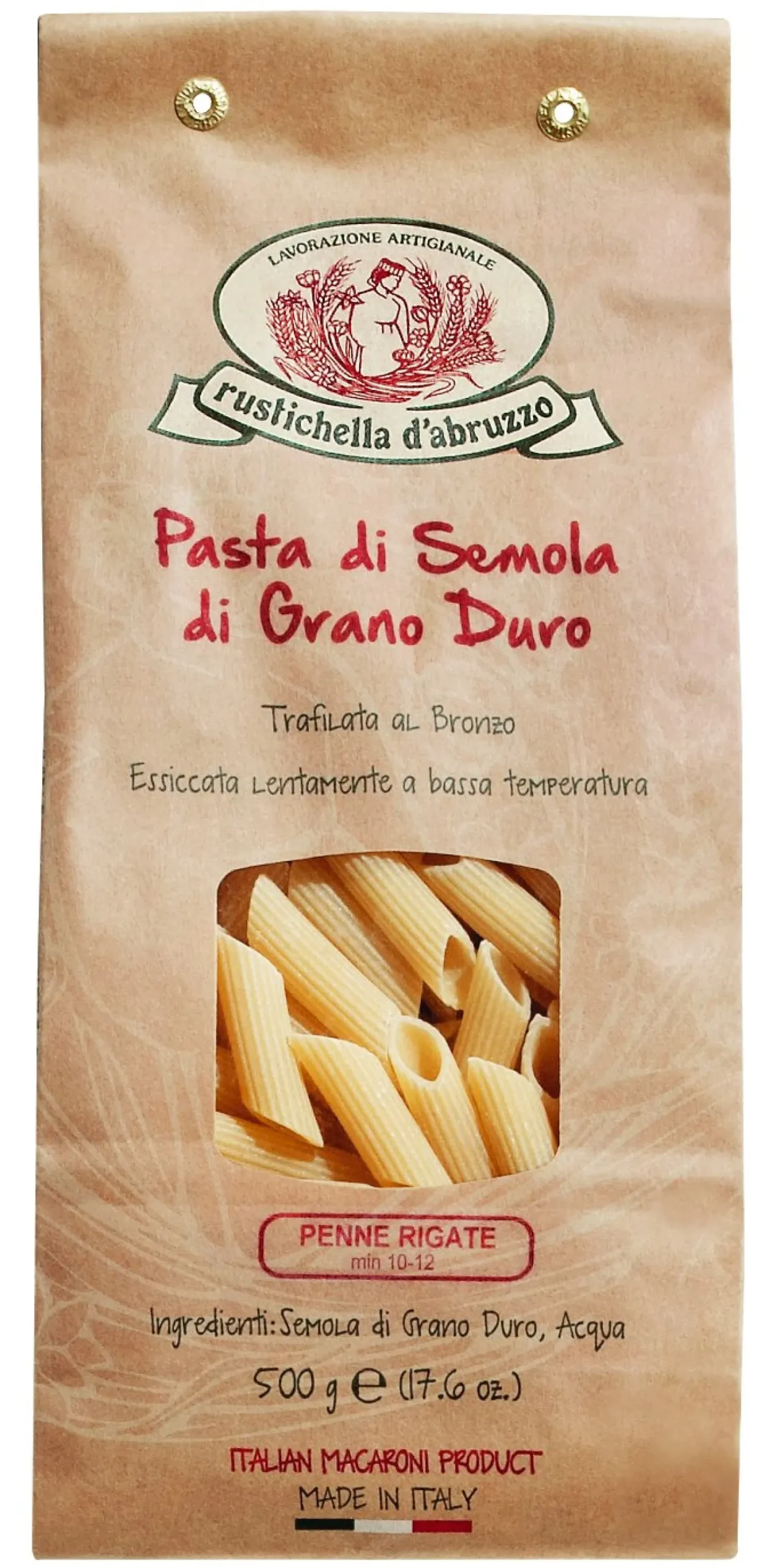 Penne rigate Rustichella d´Abruzzo - Pasta
