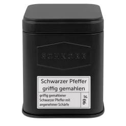 Schwarzer Pfeffer griffig gemahlen