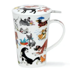 Shetland Barking Mad Mug with infuser 0,44L - Dunoon