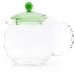 Teekanne Fabi, mit Filter smaragd, 0,7 l Glas